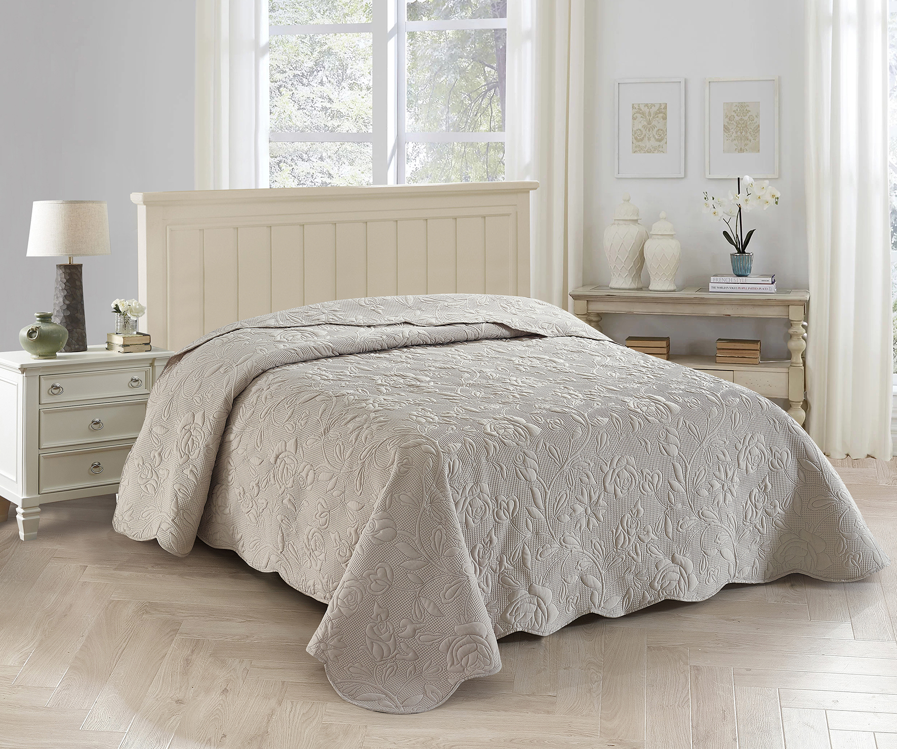 Solid Microfiber 3D Ultrasonic Quilt