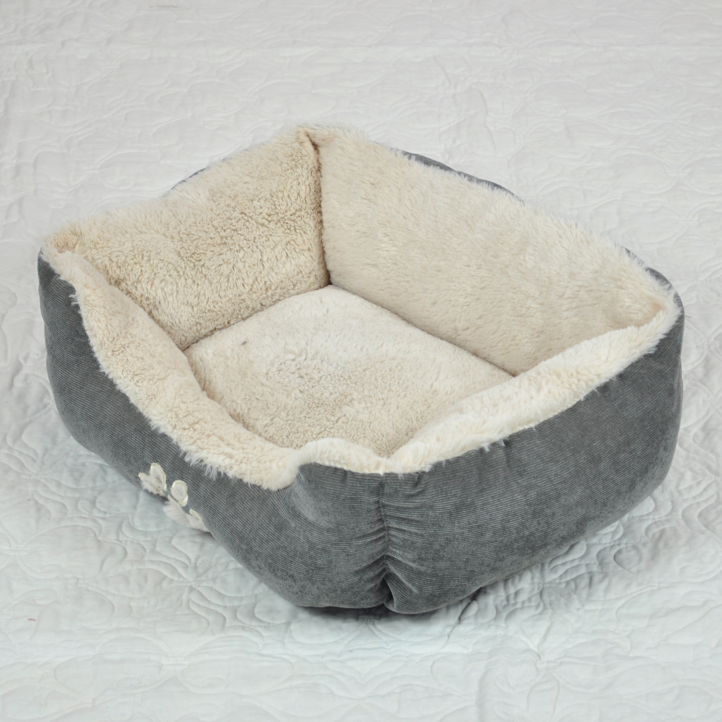 Suede & Velvet Pet Cushion
