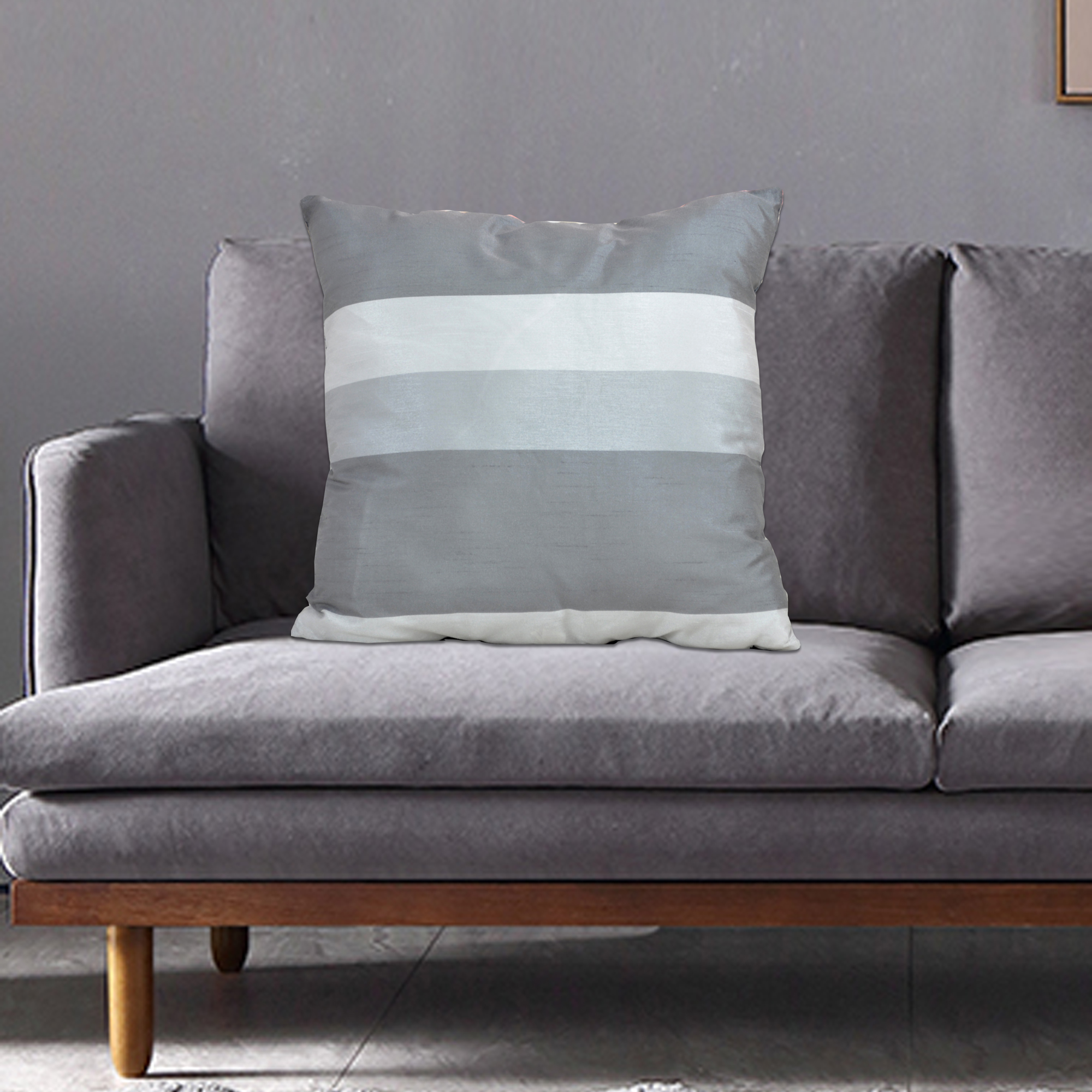 printing slubbed fabric Cushion Cover