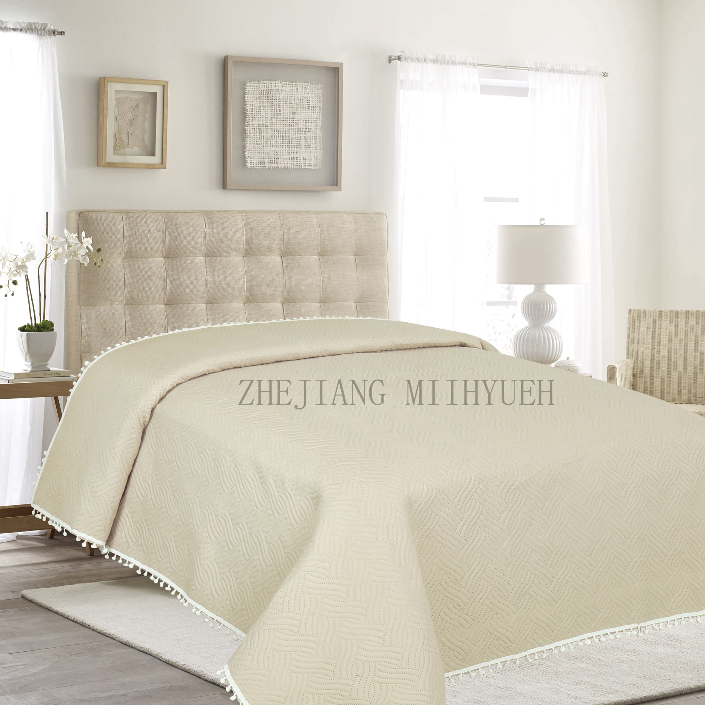 MY-2020003 beige with pompon