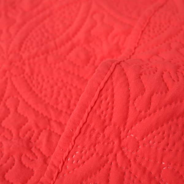 Stone Washed Microfiber Ultrasonic Quilt