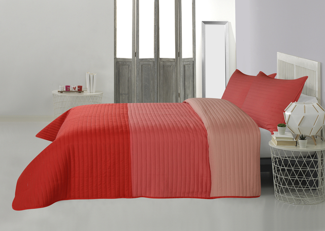 Adult Printed Microfiber Light Weight Ultrasonic Quilt set 