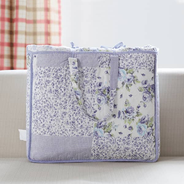 Printed Microfiber Stitching Quilt with Ruffles