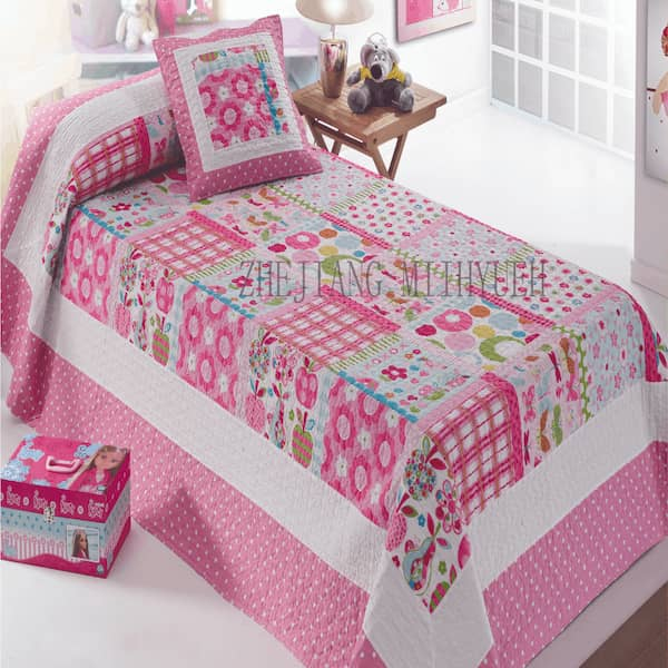 Kids Printed Microfiber Stitching Quilt