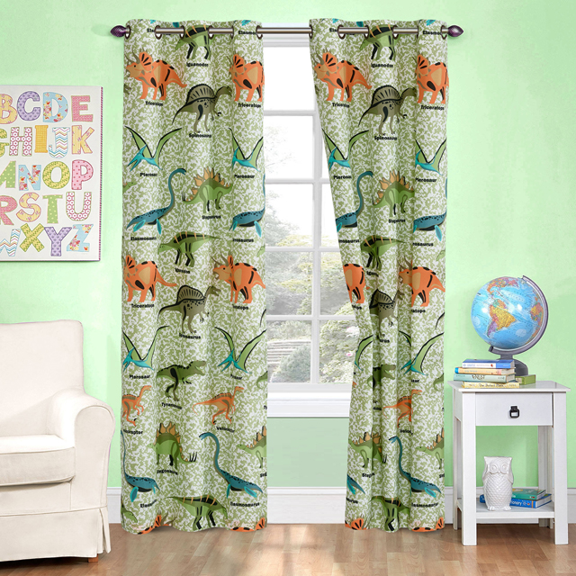 Printing Kids Microfiber Curtain