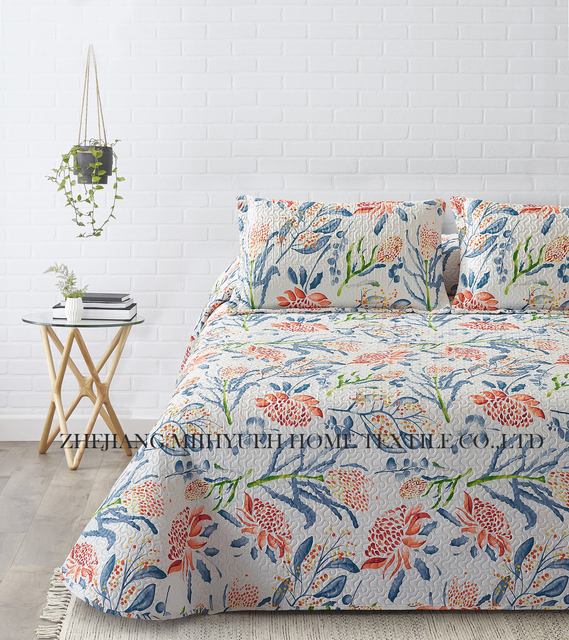 Adult Printed Microfiber Ultrasonic Quilt Group 01