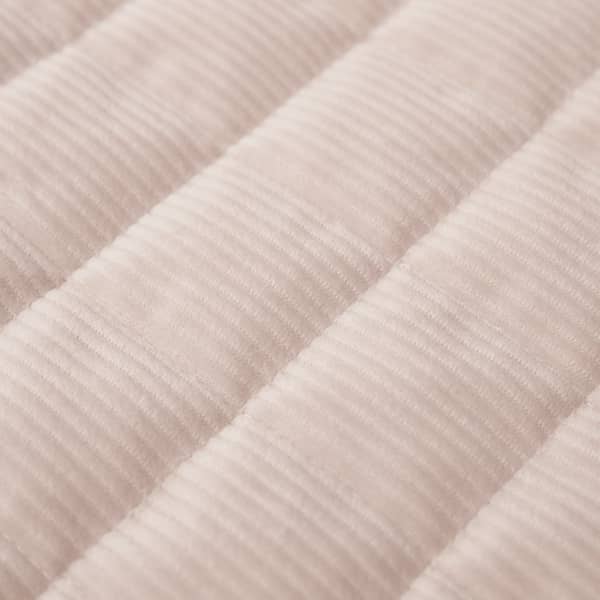 Solid Stitching Quilt with different velvet fabric