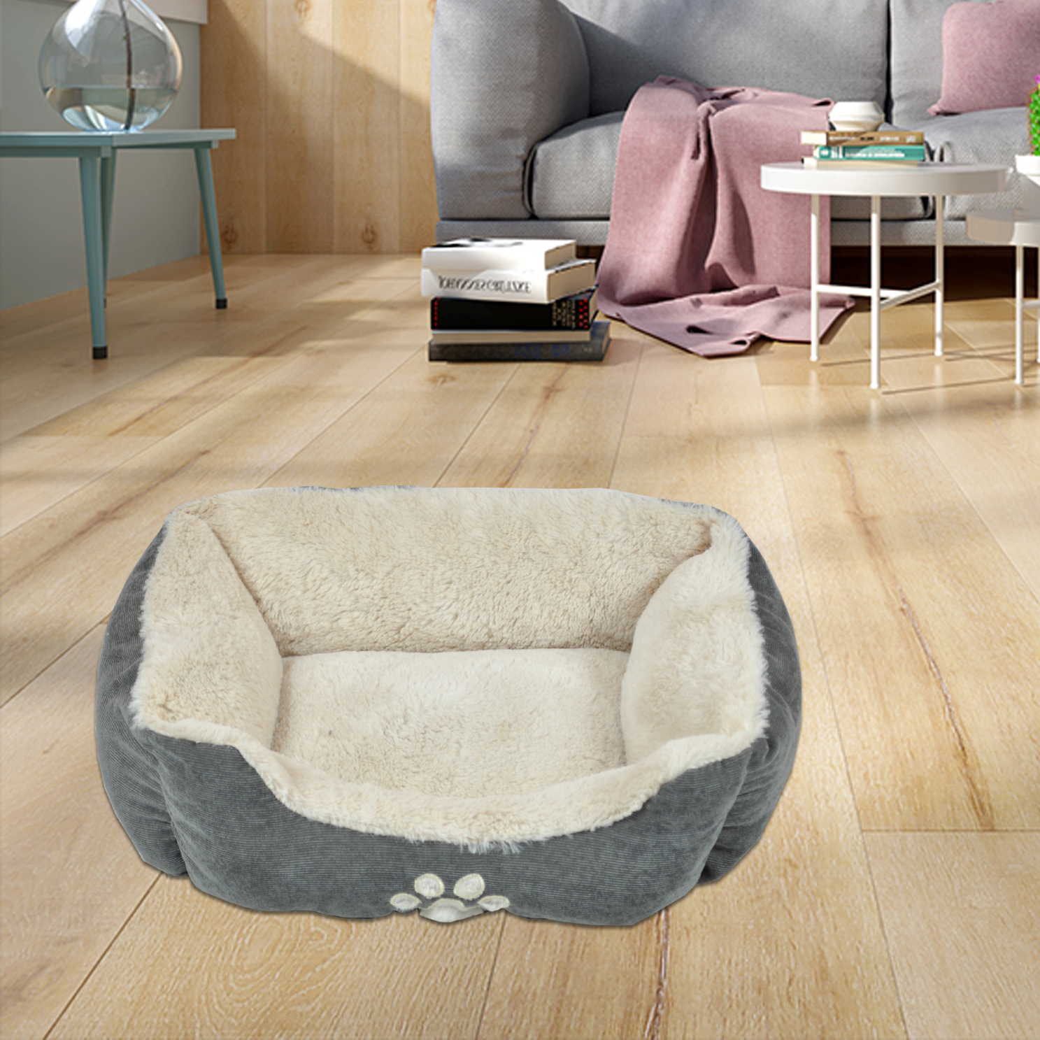 Suede & Velvet Pet Cushion