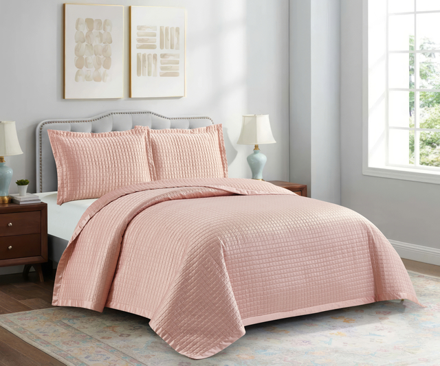 Solid Satin Ultrasonic Quilt 