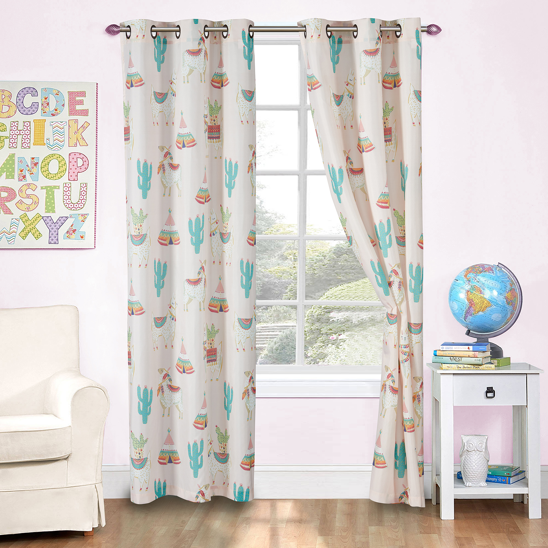 Printing Kids Microfiber Curtain