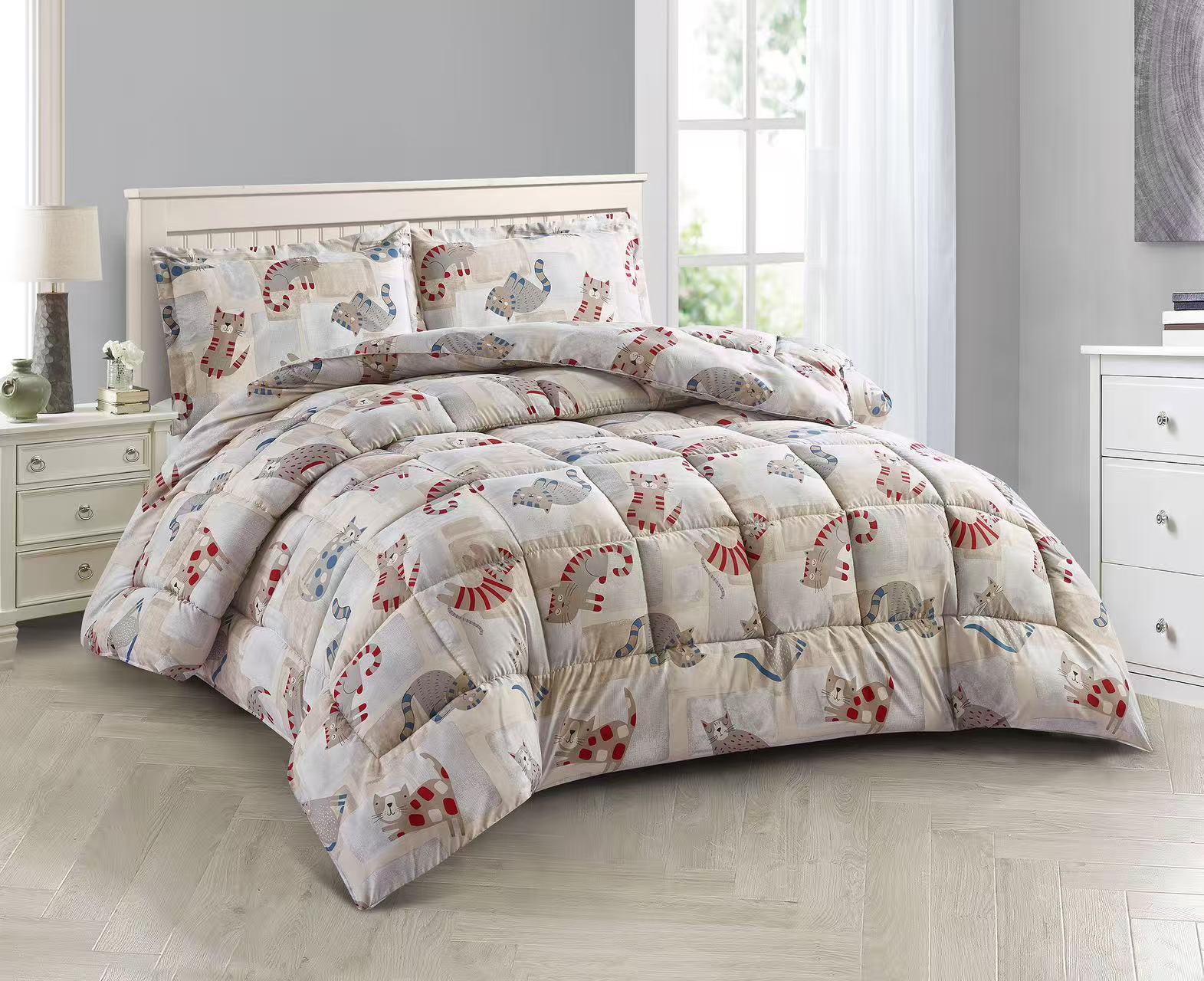 Print Microfiber Comforter