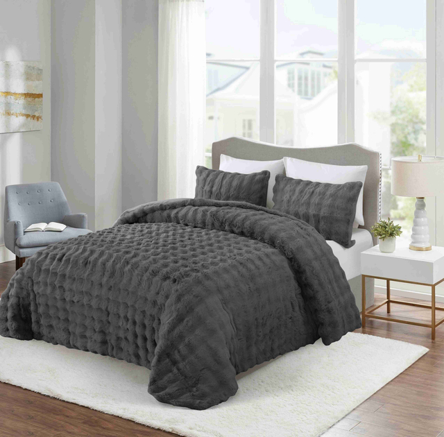 Bubble Rabbit+Flannel Duvet