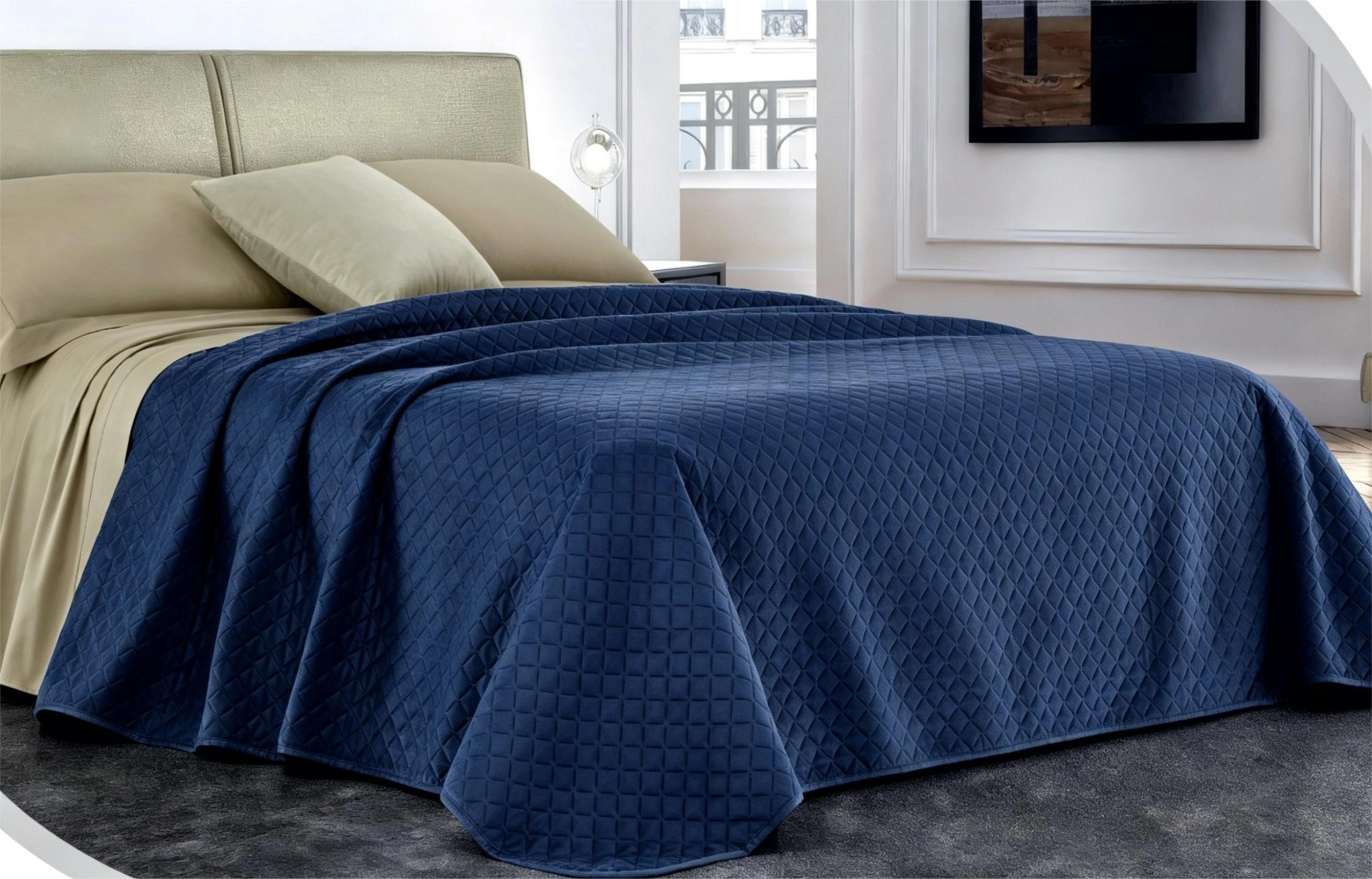 Dutch Velvet Ultrasonic Bedspread Set